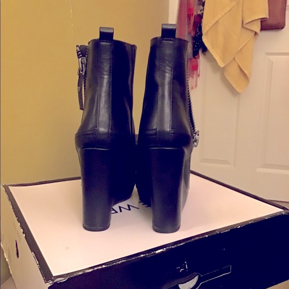 Nine West wedge booties - Picture 4 of 6